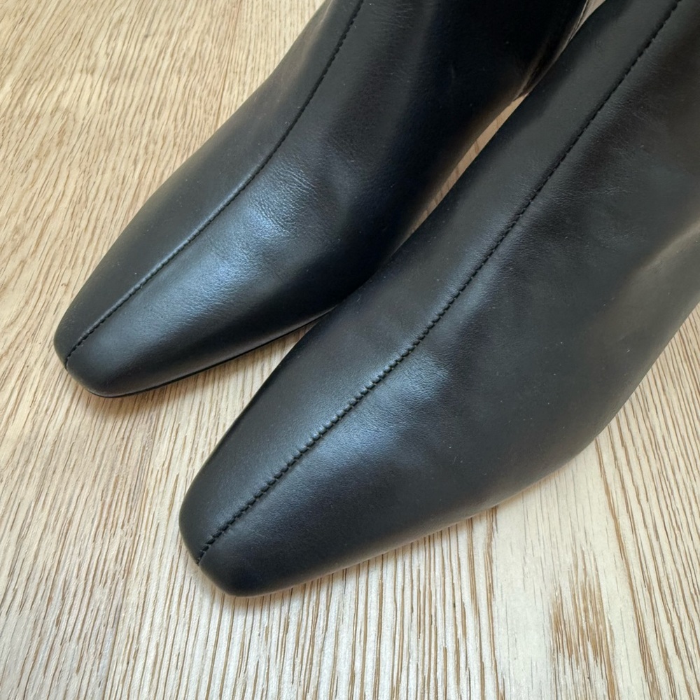 Madewell Women's Dimes Knee High Kitten Heel Tall Black Boots Size 9.5 new - Picture 3 of 9